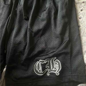 Chrome Heart Mesh Shorts Small Black